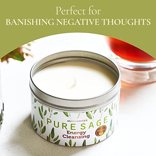 White Sage Smudging Candle