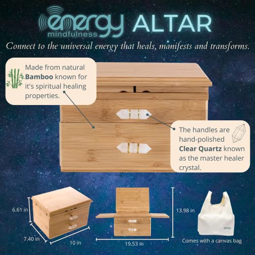 Complete Altar Kit with Bamboo Box and Altar