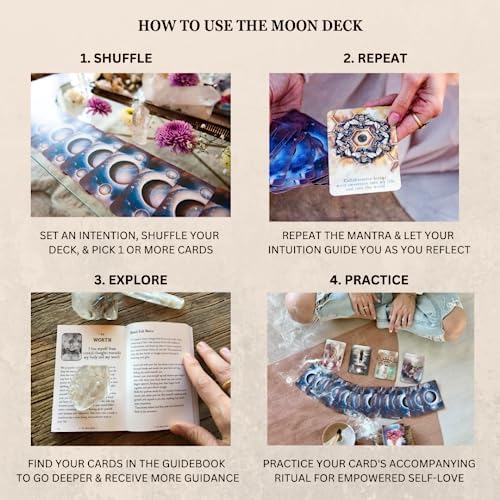 The Moon Deck: Eco-Printed Premium Oracle Set